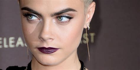 Cara Delevingne S Shooting Star Hair Accessory How To Style A Buzz Cut