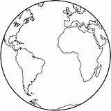 Outline Clipart Earth Globe Clip Cliparts Library sketch template