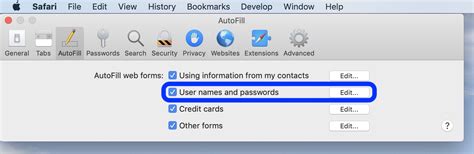 password autofill  safari  mac tomac