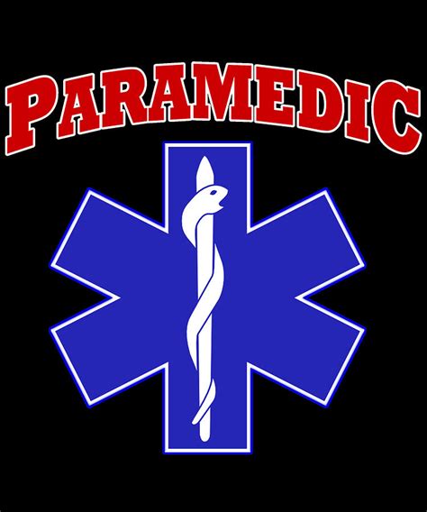 paramedic ems symbol digital art  flippin sweet gear fine art america