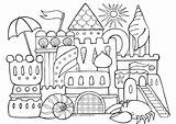 Coloring Pages Adult Castle Printable Color Kids Detailed Colouring Sheets Fun Grown Book Cool Ups Beach Adults Books Print Castles sketch template