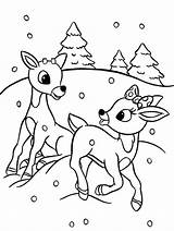 Coloring Rudolph Clarice Reindeer Pages Print Santas Misfit Toys Colouring Red Color Nosed Printable Island Template Getcolorings Size Calendar Description sketch template