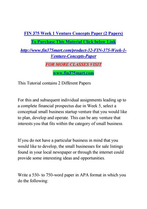 business concept paper format step  step business concept paper