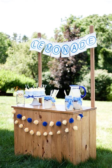 a summer lemonade stand the sweetest occasion