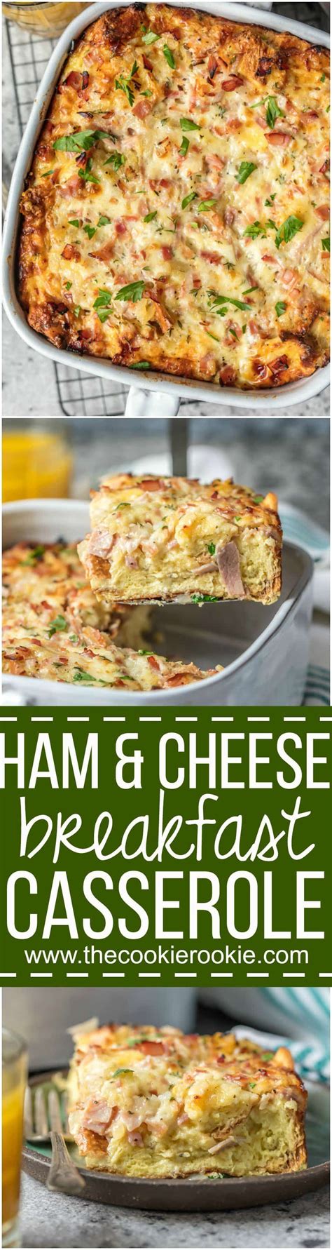 ham  cheese breakfast casserole   favorite