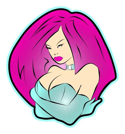sexy cartoon pinup 94620 free ai eps svg download 4
