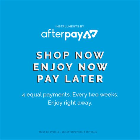 weve partnered  afterpay    shop   pay  jetbo