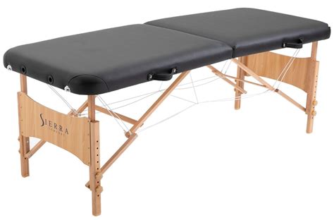 Sierracomfort Basic Portable Massage Table Black Buy Online In United