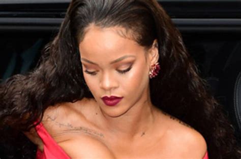 rihanna 2017 wild thoughts singer goes knickerless in sexy dress