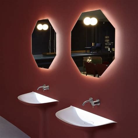 cinque idee minimal  lo specchio del bagno designathome arredamento  lifestyle