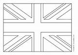 Flag Union Coloring Pages Sheets Colouring Choose Board United Kingdom sketch template