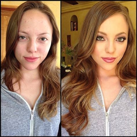 29 pornstars before and after makeup pop culture gallery