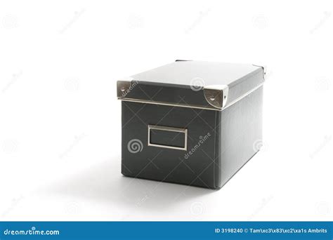 grey box stock photo image  post  beige package