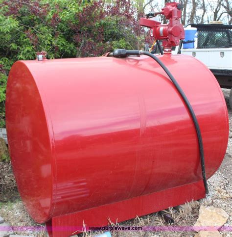 gallon fuel tank  gardner ks item  sold purple wave