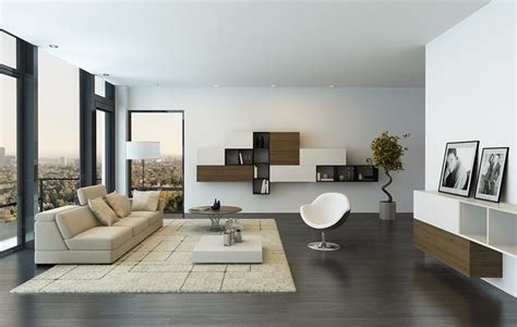 modern minimalist living room house interior living room  tv