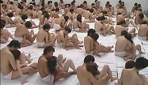 world record japanese orgy video group
