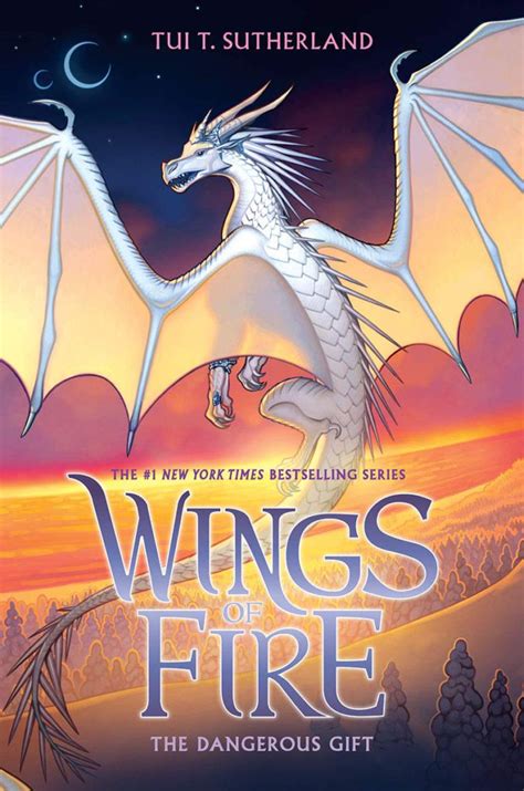 dangerous gift wings  fire book   hardcover