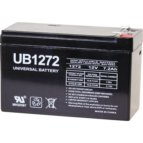 upg sealed lead acid battery agm type   amps model ub northern tool equipment