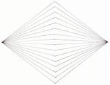 Point Perspective Grid Two Vanishing sketch template