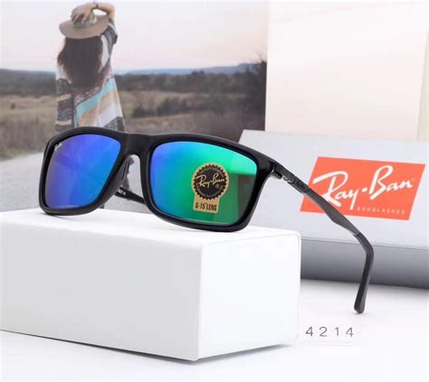Ray Ban Rb4214 Sunglasses Gradient Blue Black Cheap Ray Ban Sunglasses