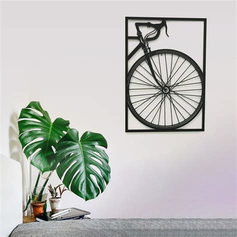 Metal Bicycle Wall Art Racing Bike Decor Cycling Art Home Etsy