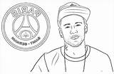 Neymar Psg Mbappe Ligue Bestof Uefa Germain Benjaminpech sketch template