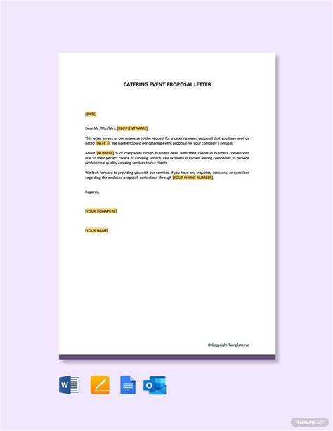 event proposal letter sample template   word ubicaciondepersonas