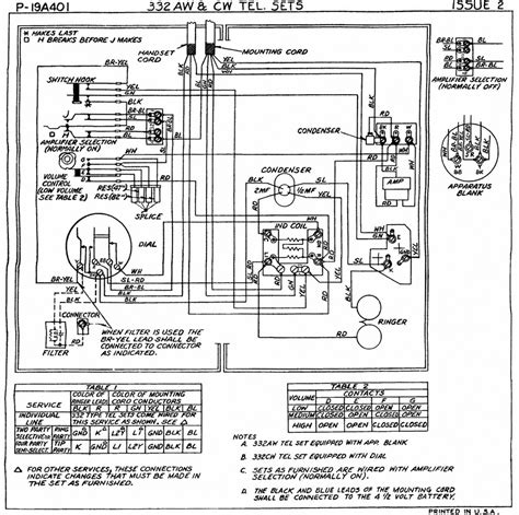 rotary dial phone wiring diagram wiring diagram