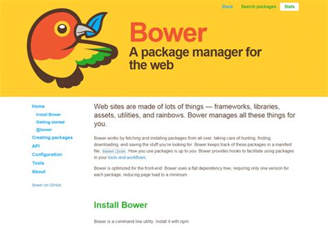 bower beginners guide webfx