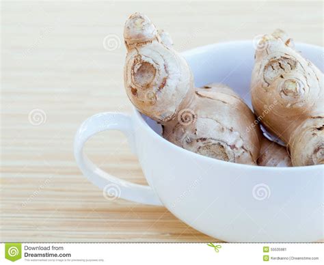 ginger natural spas ingredients stock image image  healing