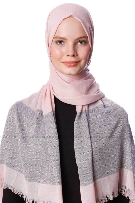 zehab dusty pink hijab oezsoy hijab