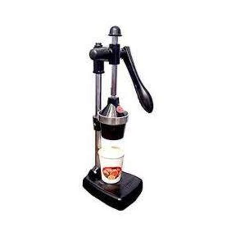 grey hand press juicer for home aluminium at rs 1076 piece in new