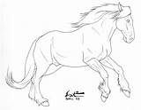 Horse Coloring Draft Pages Shire Drawing Horses Lineart Realistic Deviantart Getcolorings Printable Use Angel Getdrawings People Popular sketch template