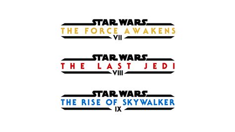 started    series  logos   sequel trilogy  couple