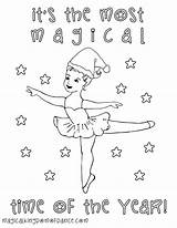 Magical sketch template