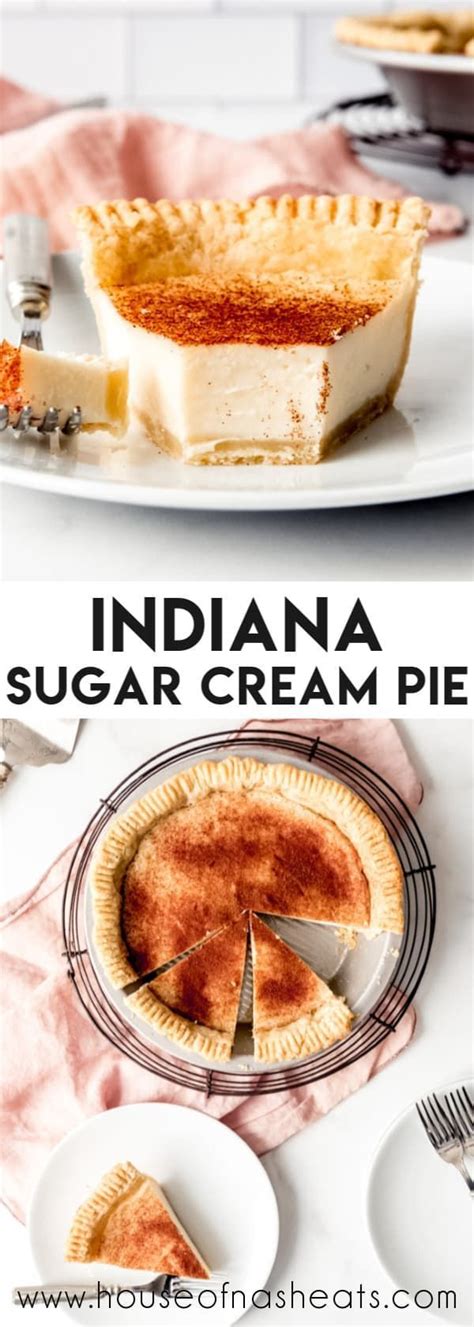 indiana sugar cream pie in 2020 sugar cream pie sugar