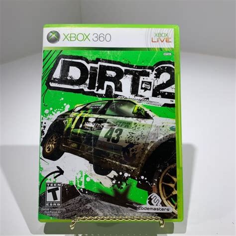 dirt  xbox  game codemasters king   road racing condition  good shipped  usps