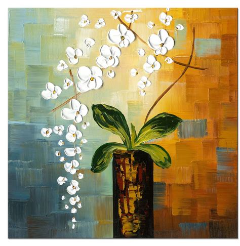 beauty  life modern canvas art wall decor floral oil painting wall