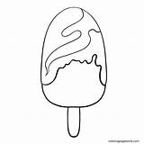 Popsicle Syrup sketch template