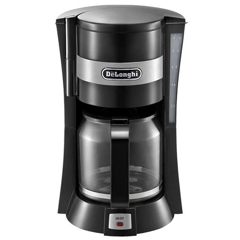 delonghi icm black  cup   filter coffee maker machine   ebay