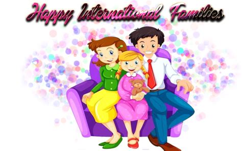 happy international families image
