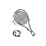 Rackets Raqueta Tenis Estupendo Totalmente sketch template