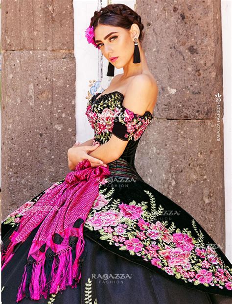 floral charro quinceanera dress toledoz boutique