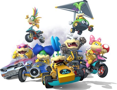 image koopalings artwork mario kart png plants  zombies wiki fandom powered  wikia