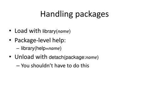 packages powerpoint    id
