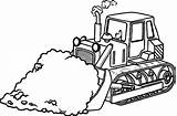 Coloring Bulldozer Pages Construction Backhoe Equipment Dozer Lego Drawing Sand Color Tools Colouring Printable Heavy Getdrawings Getcolorings Print Loader Clipart sketch template