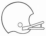 Helmet Football Coloring Pages Printable Print Sheets Celebrity Studio sketch template