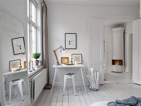 white interior