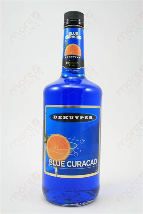 dekuyper blue curacao liqueur  morewines