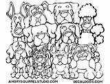 Coloring Dog Pages Breed Color Getcolorings Getdrawings Printable sketch template